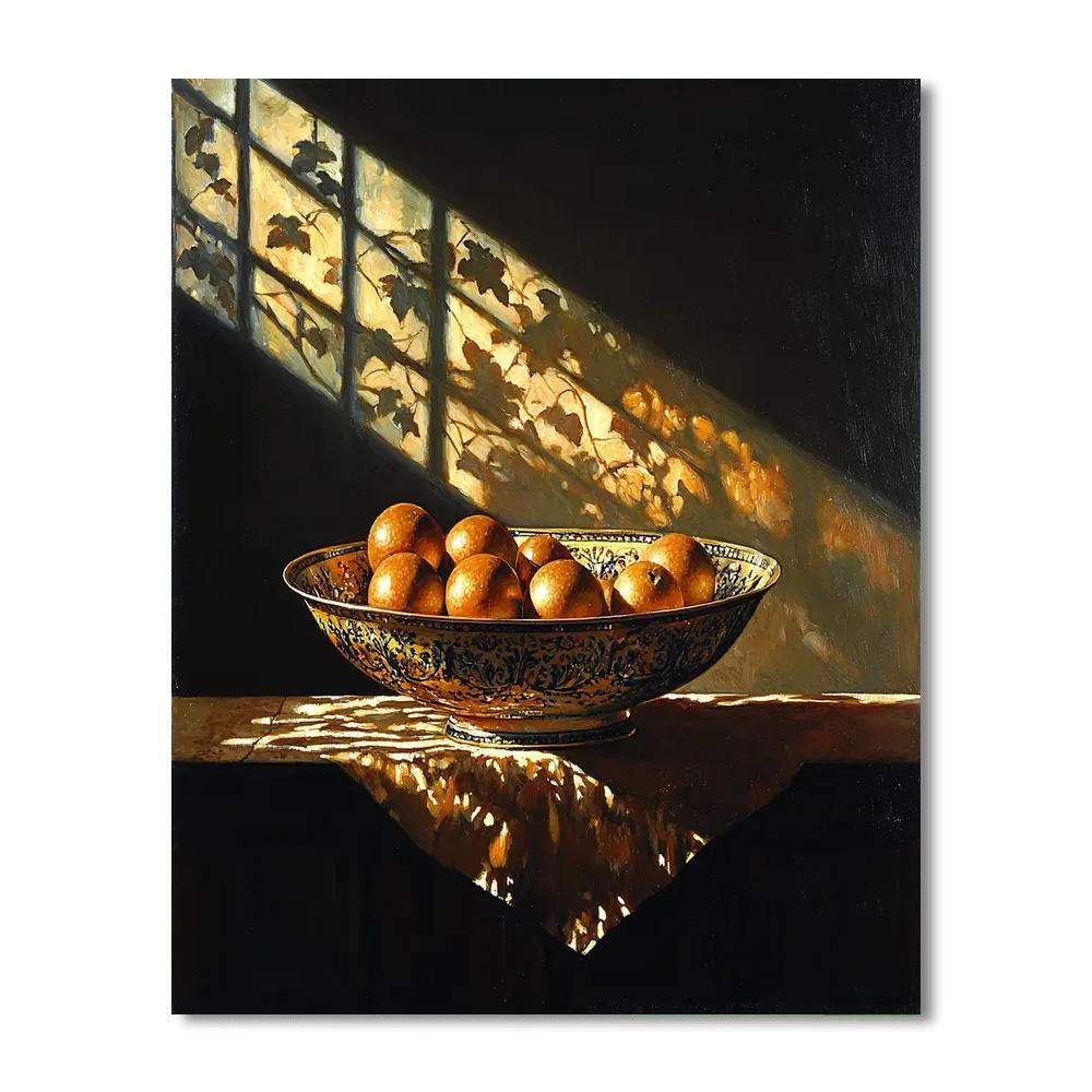 Caravaggio Inspired Harmony In Contrast  DIY Paint By Numbers