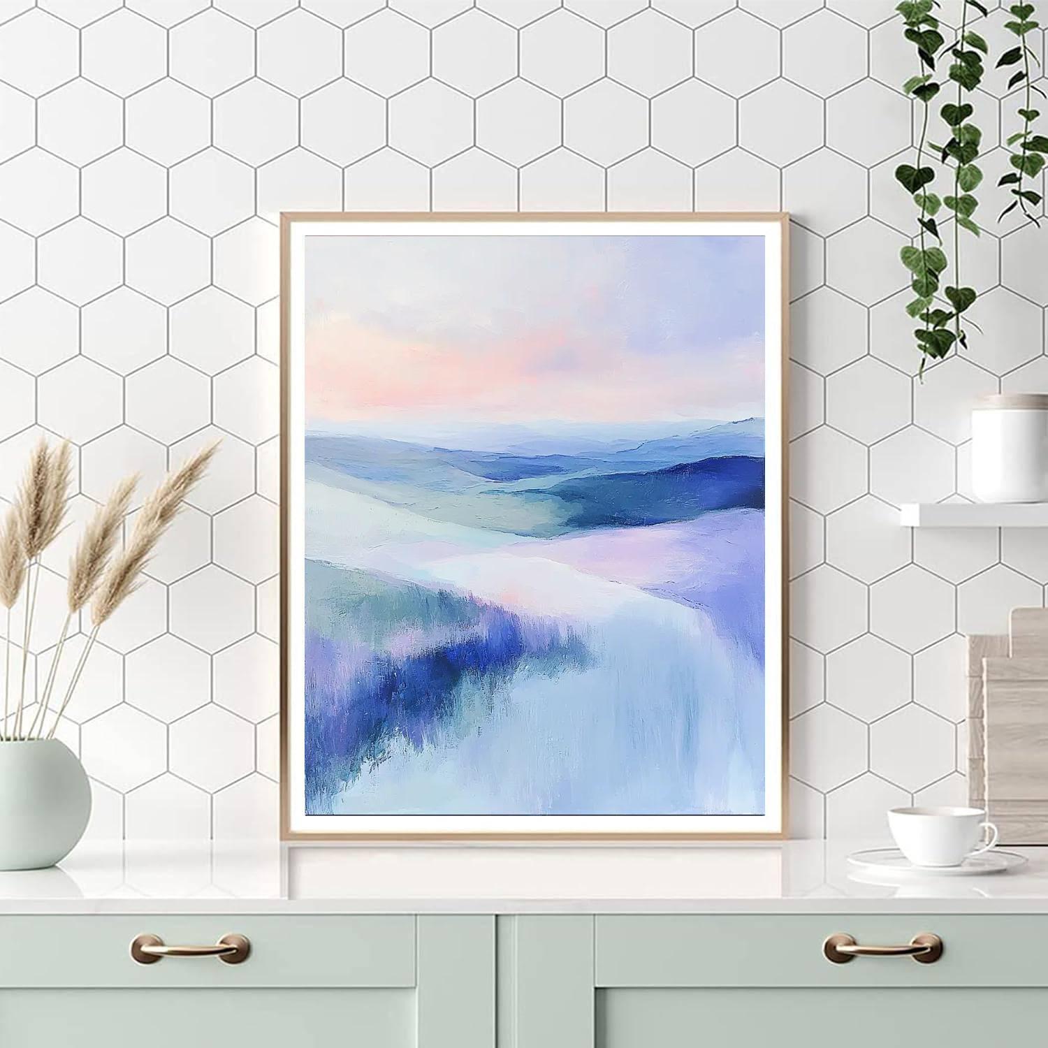 Paul Cézanne Inspired Dreamy Pastels  Paint By Numbers Kits