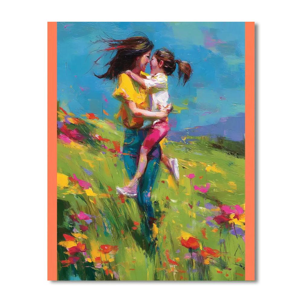 Mommy And Me Number Painting