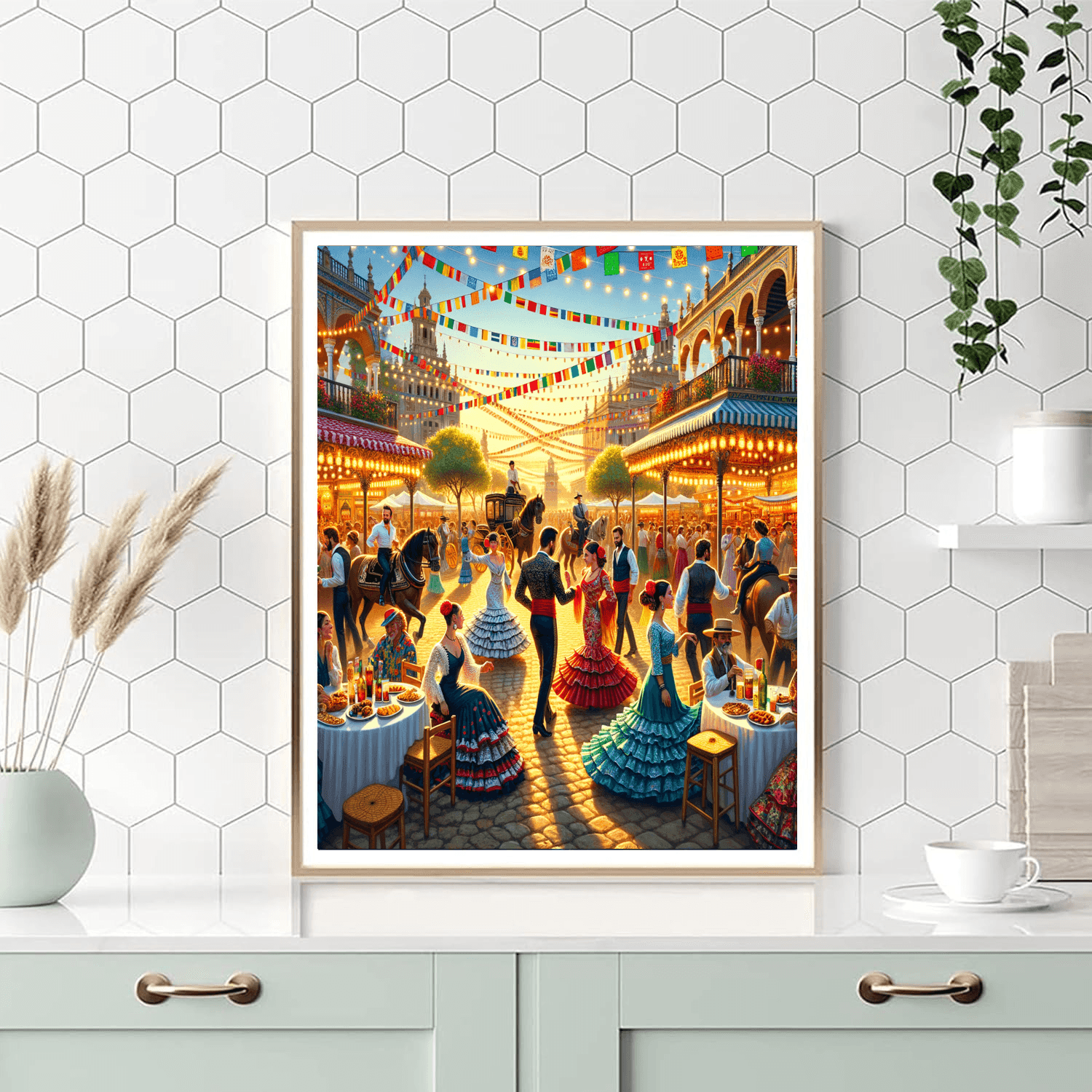 La Feria De Abril - Spain Paint By Numbers Art
