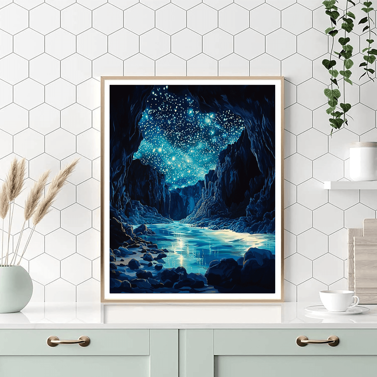 Waitomo Glowworm Caves - Waitomo Numbered Painting Kits