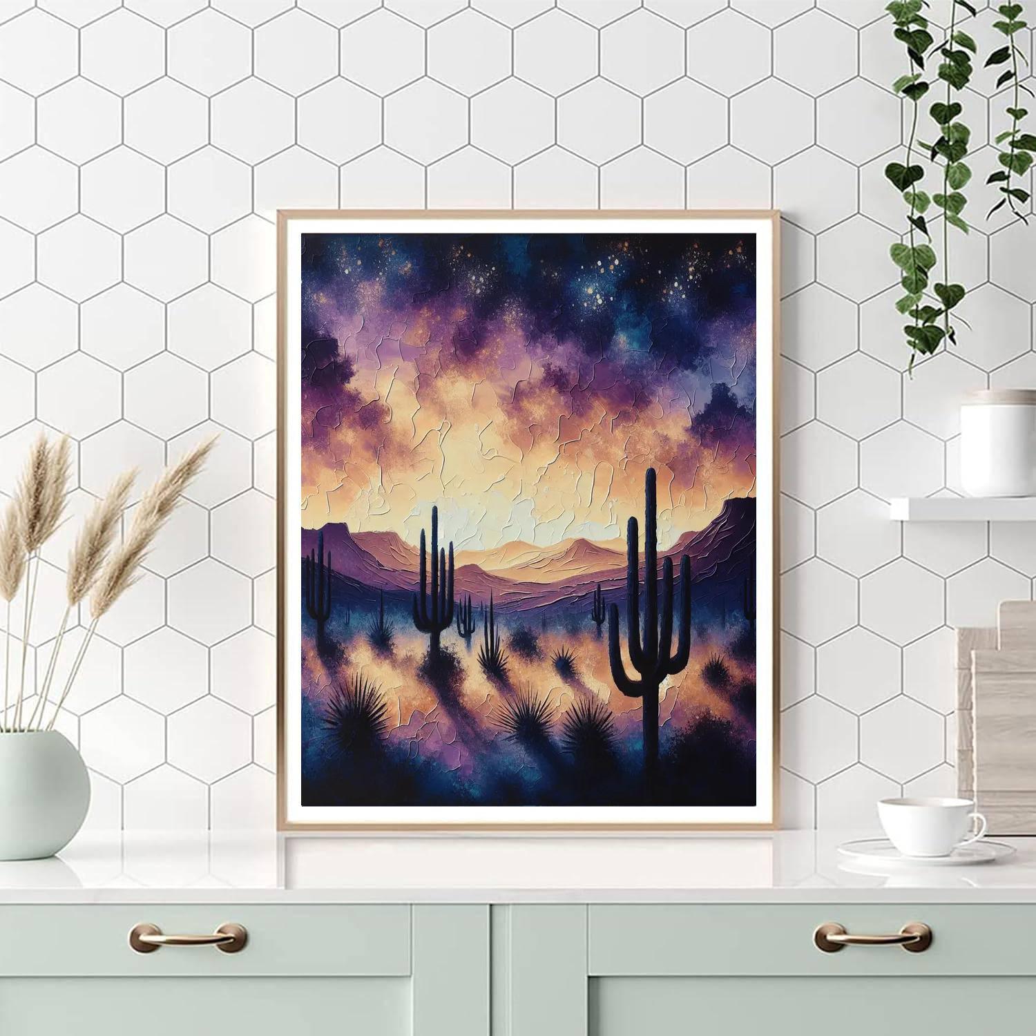 Desert Twilight Dream Paint By Numbers Art