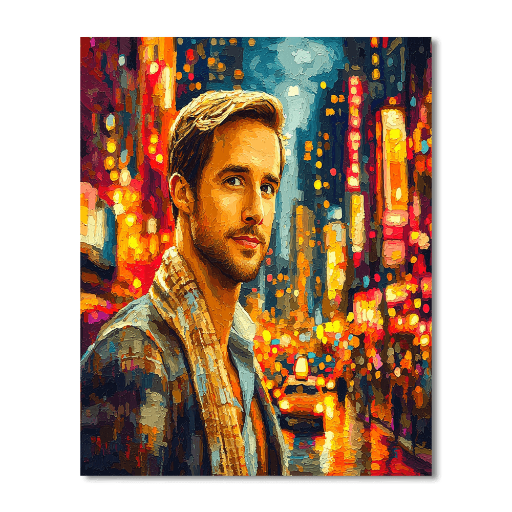 Ryan Gosling: The Charismatic Dreamer Of Cinema Paint By Numbers