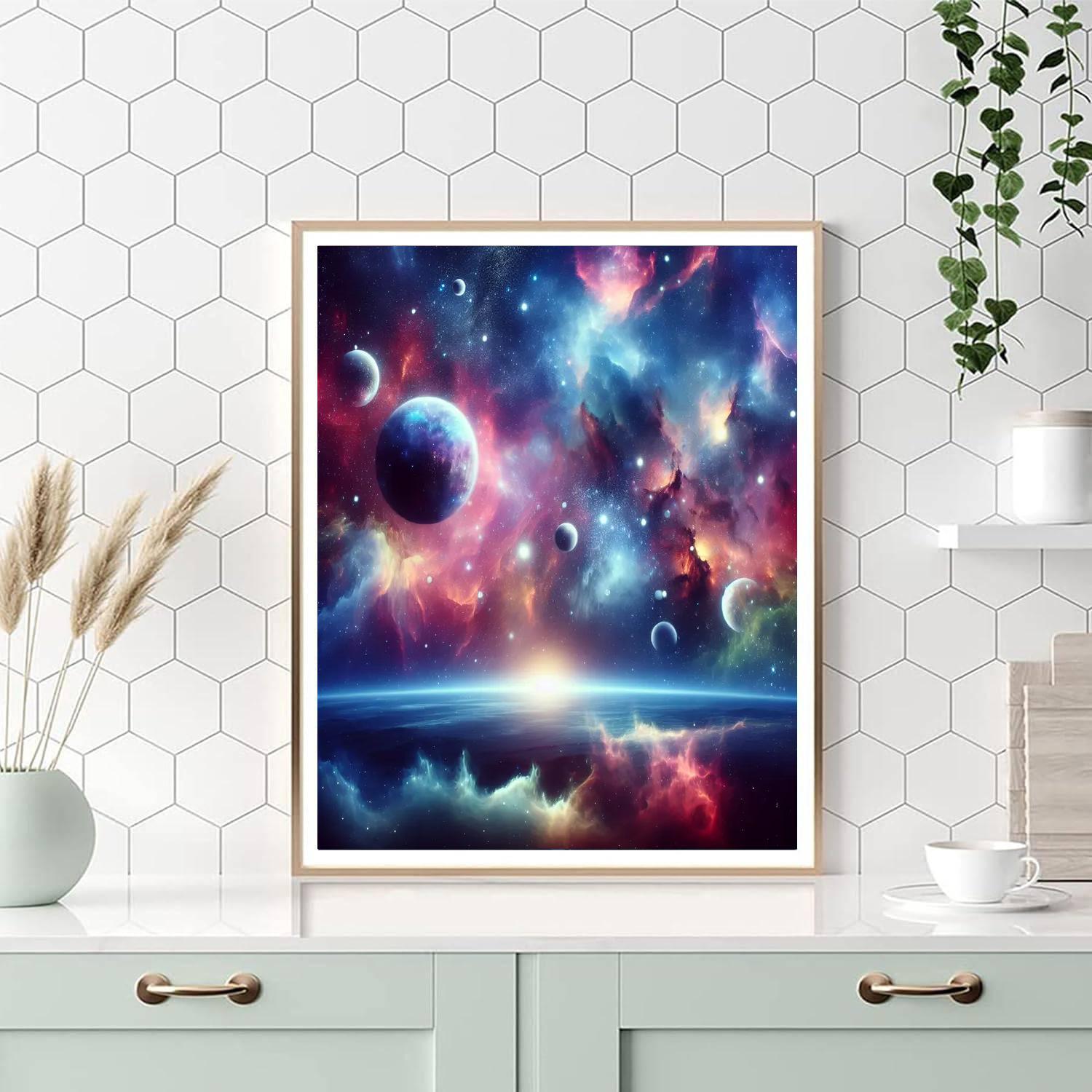 Galactic Wonder Exploration Painting By Numbers Kit