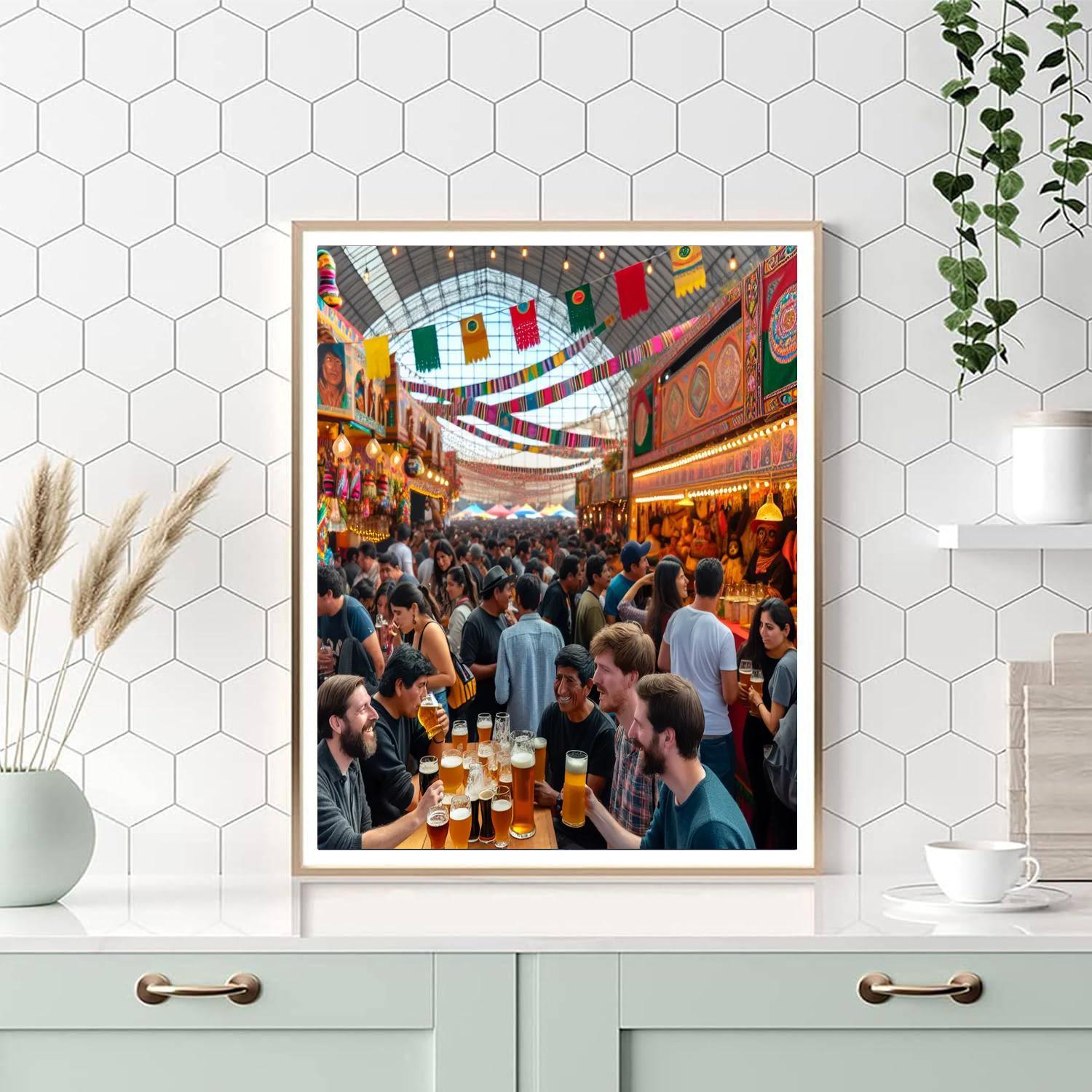 Lima Beer Festival Painting Number Kit