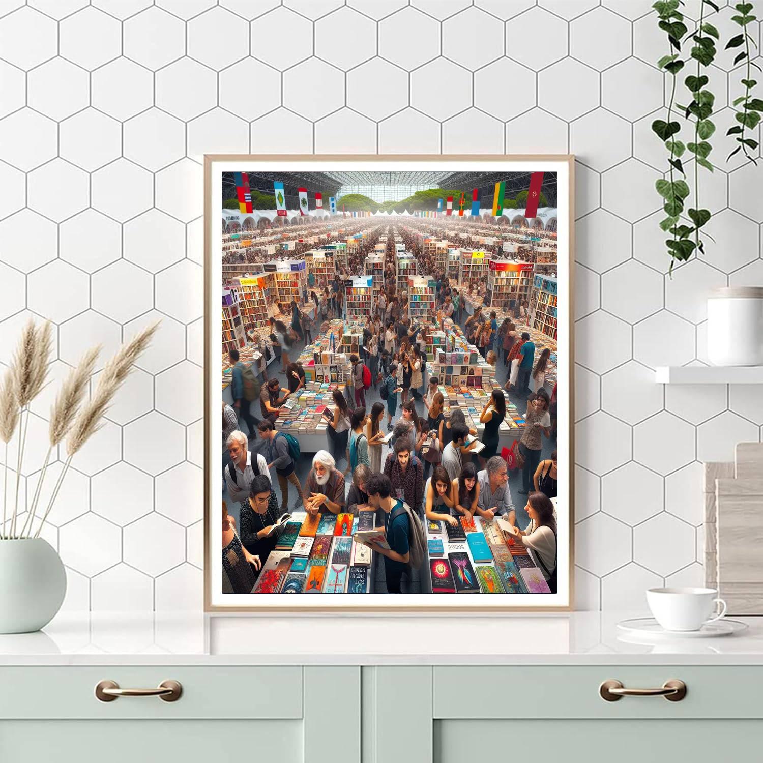 Festival Internacional Del Libro - Argentina Painting By Numbers Kit