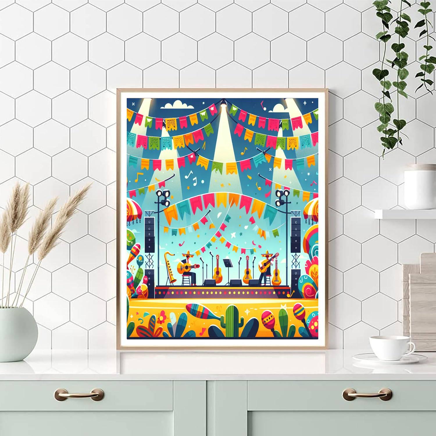 Fiesta Fun Numbered Painting Kits