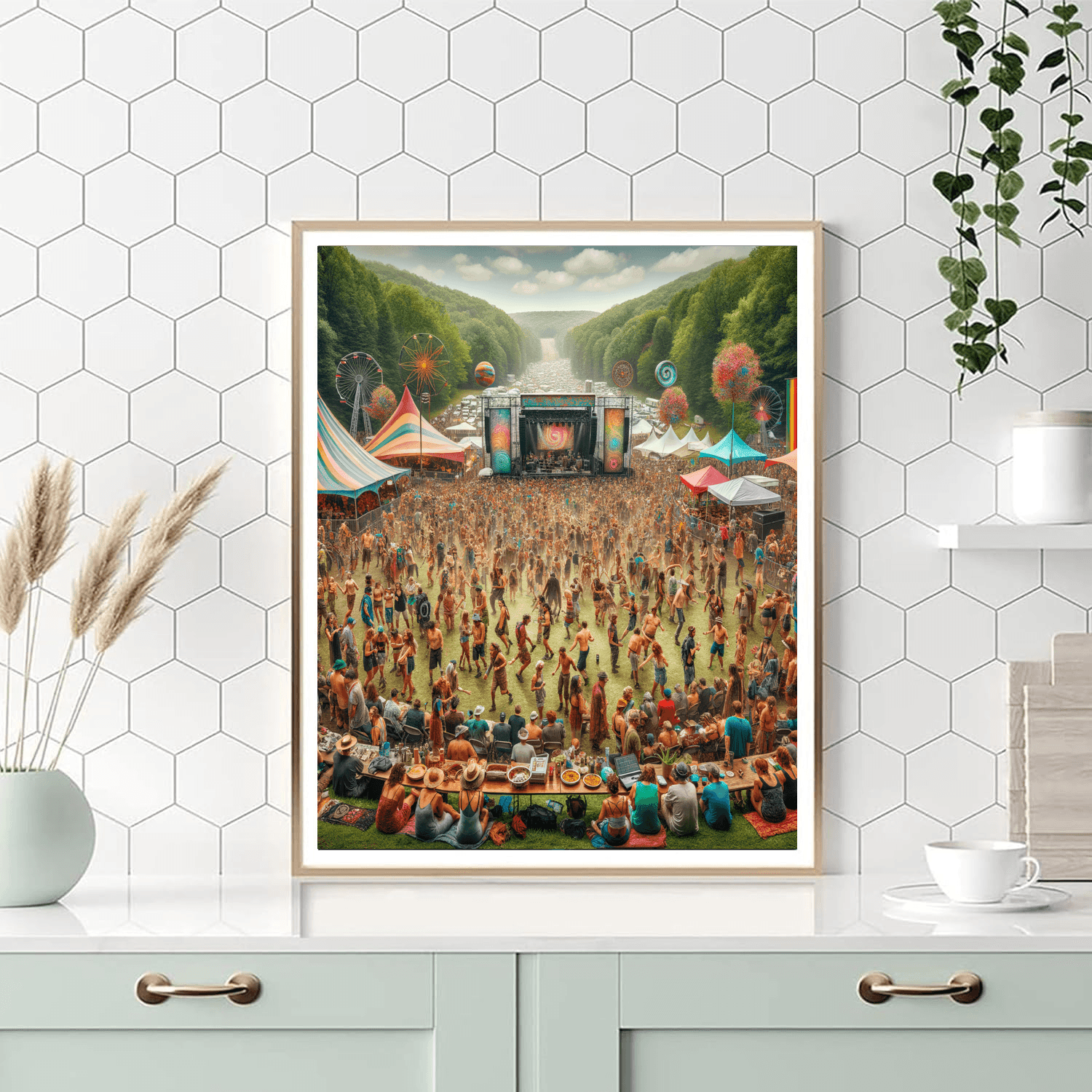 Rothbury Music Festival Paint By Numbers Kits