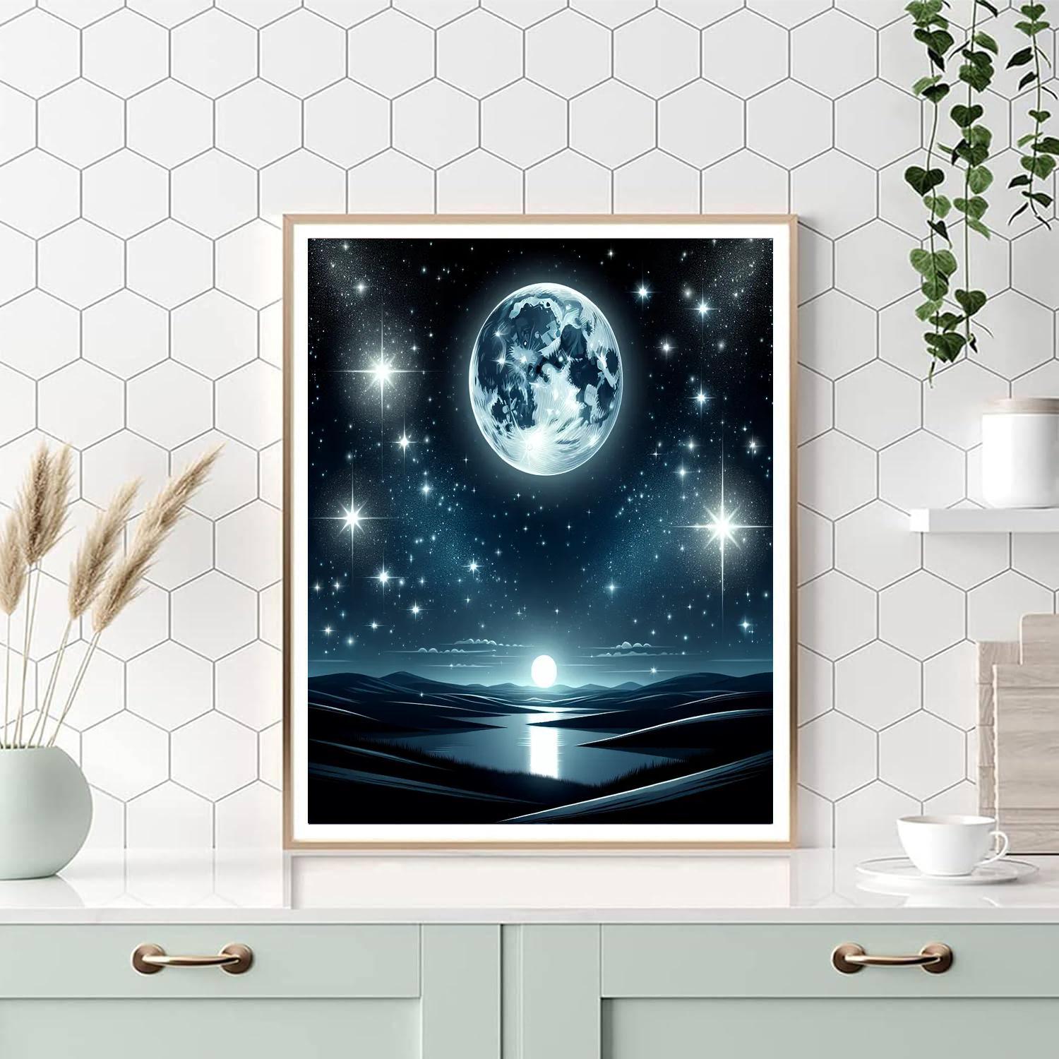 Starry Night Enchantment Numbered Painting Kits