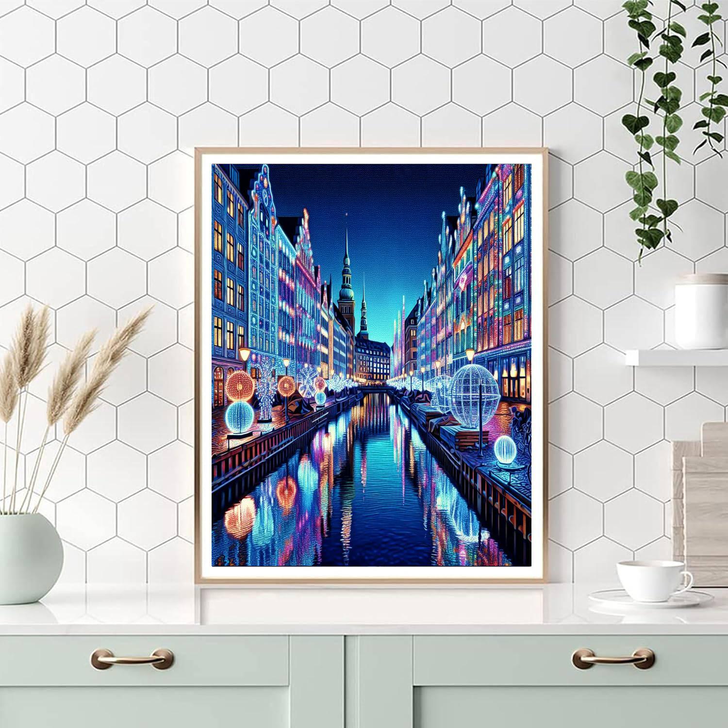 Copenhagen Light Festival DIY Paint By Numbers