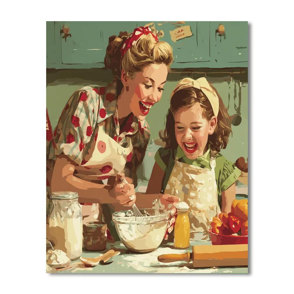 Joyful Baking Moments Numbered Painting Kits