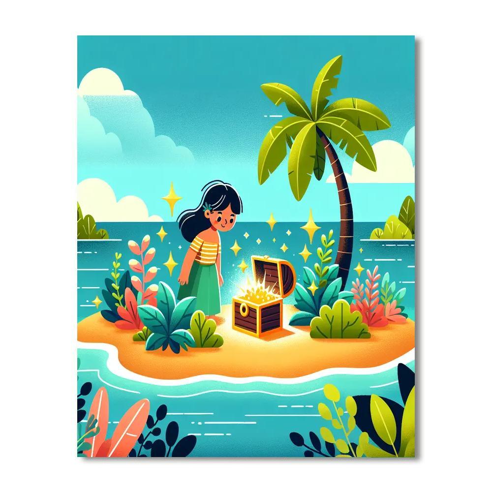 Fantasy Island Journey Paint By Numbers Kits