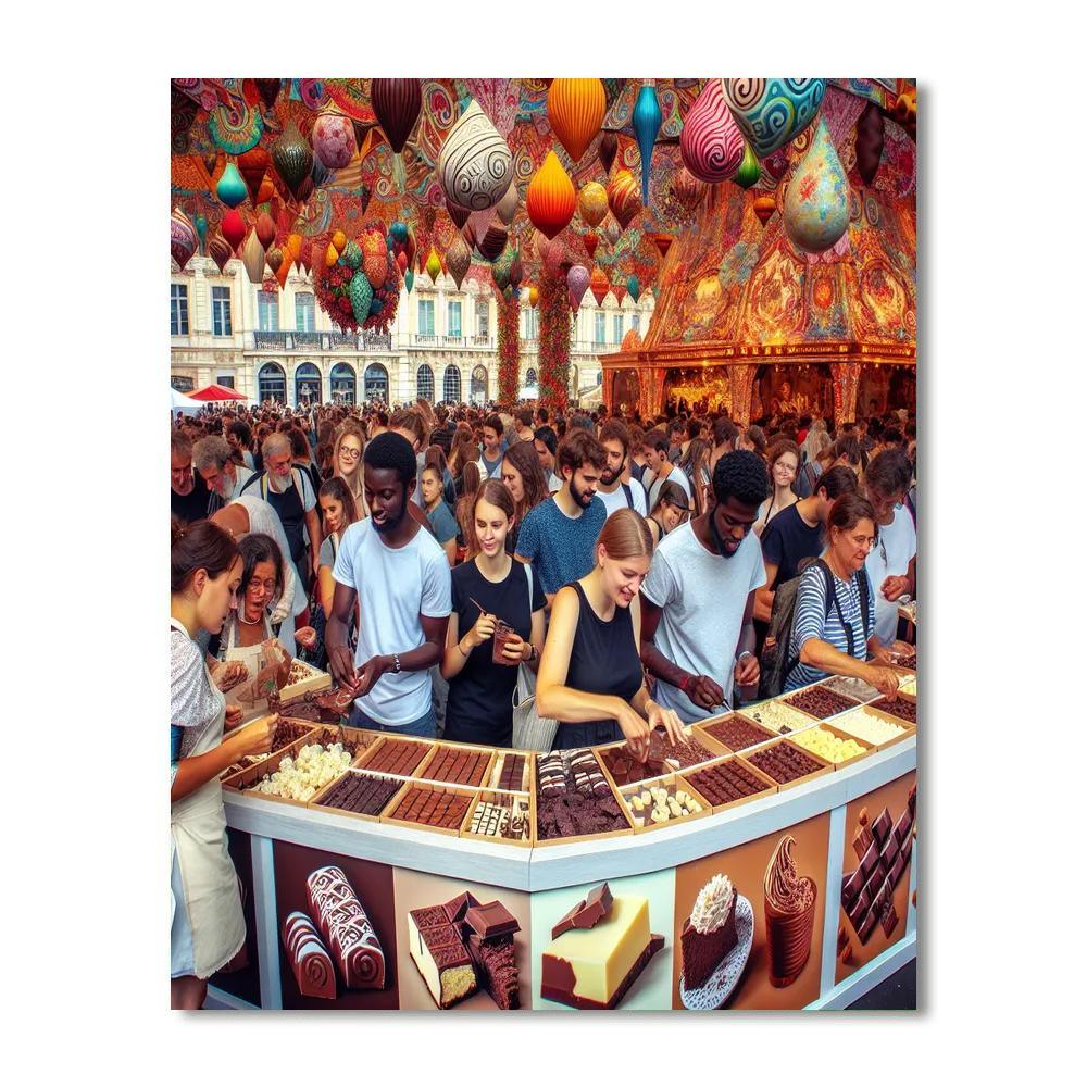 The World Chocolate Festival - Uk Paint By Number