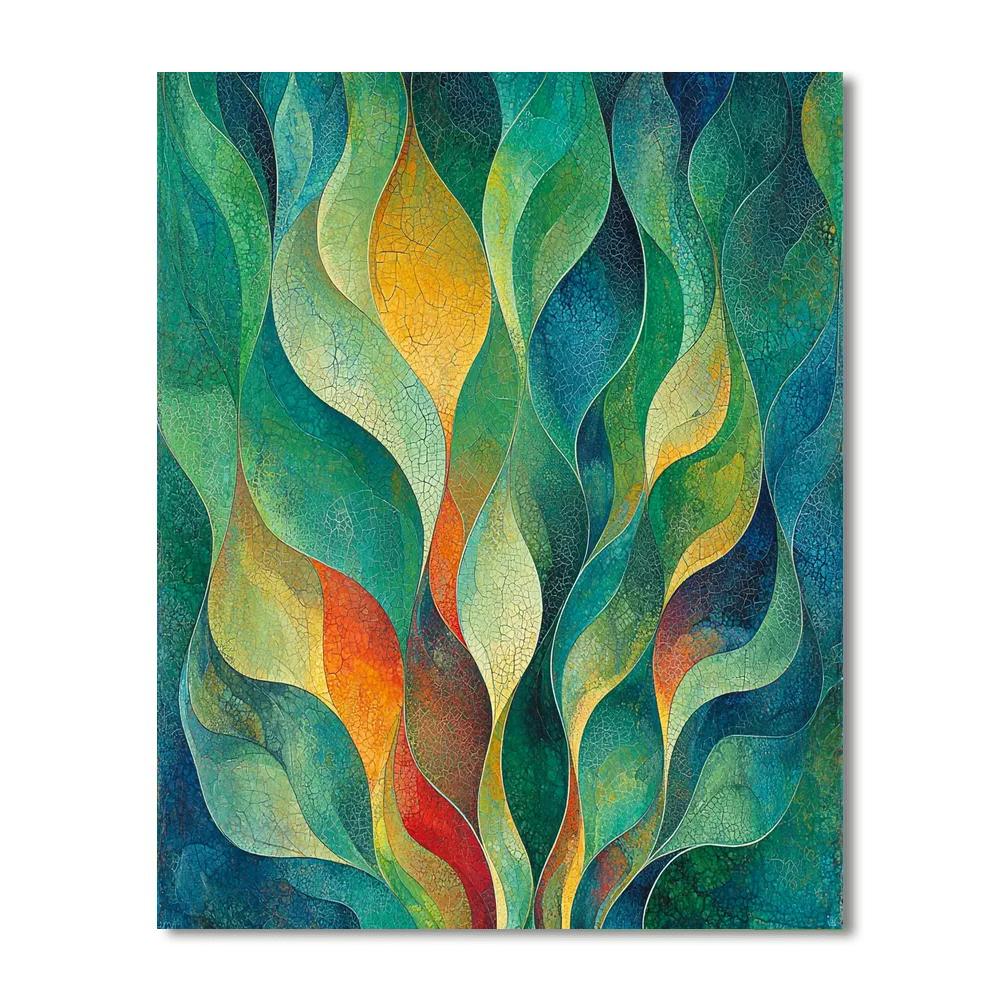 Max Ernst Inspired Mystical Flora Of The Imagination  Paint By Numbers Art