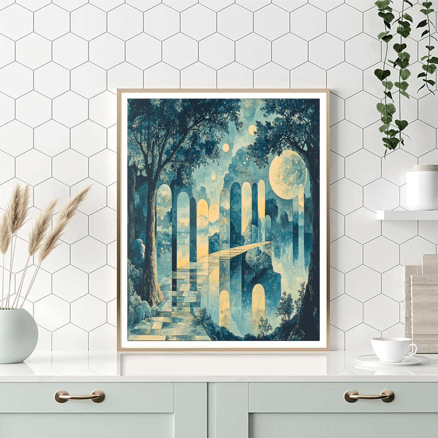 René Magritte Inspired Surreal Dreams  Paint By Numbers Kits