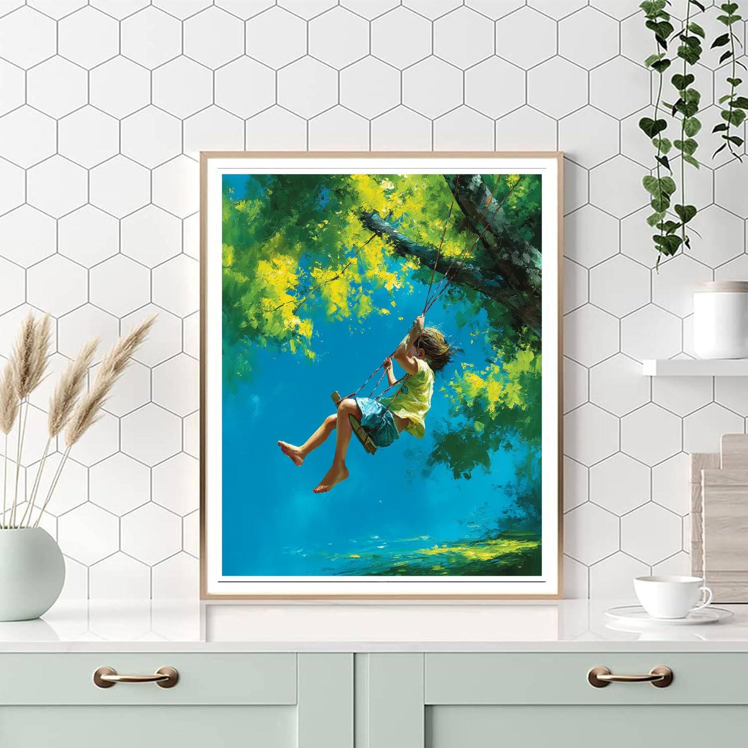 Cherished Moments At The Park Paint By Color