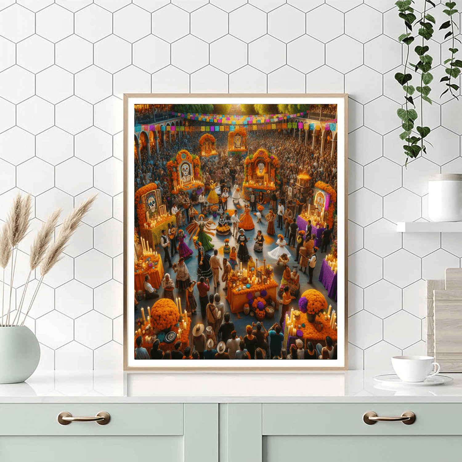 Dia De Los Muertos - Mexico Painting By Numbers Kit