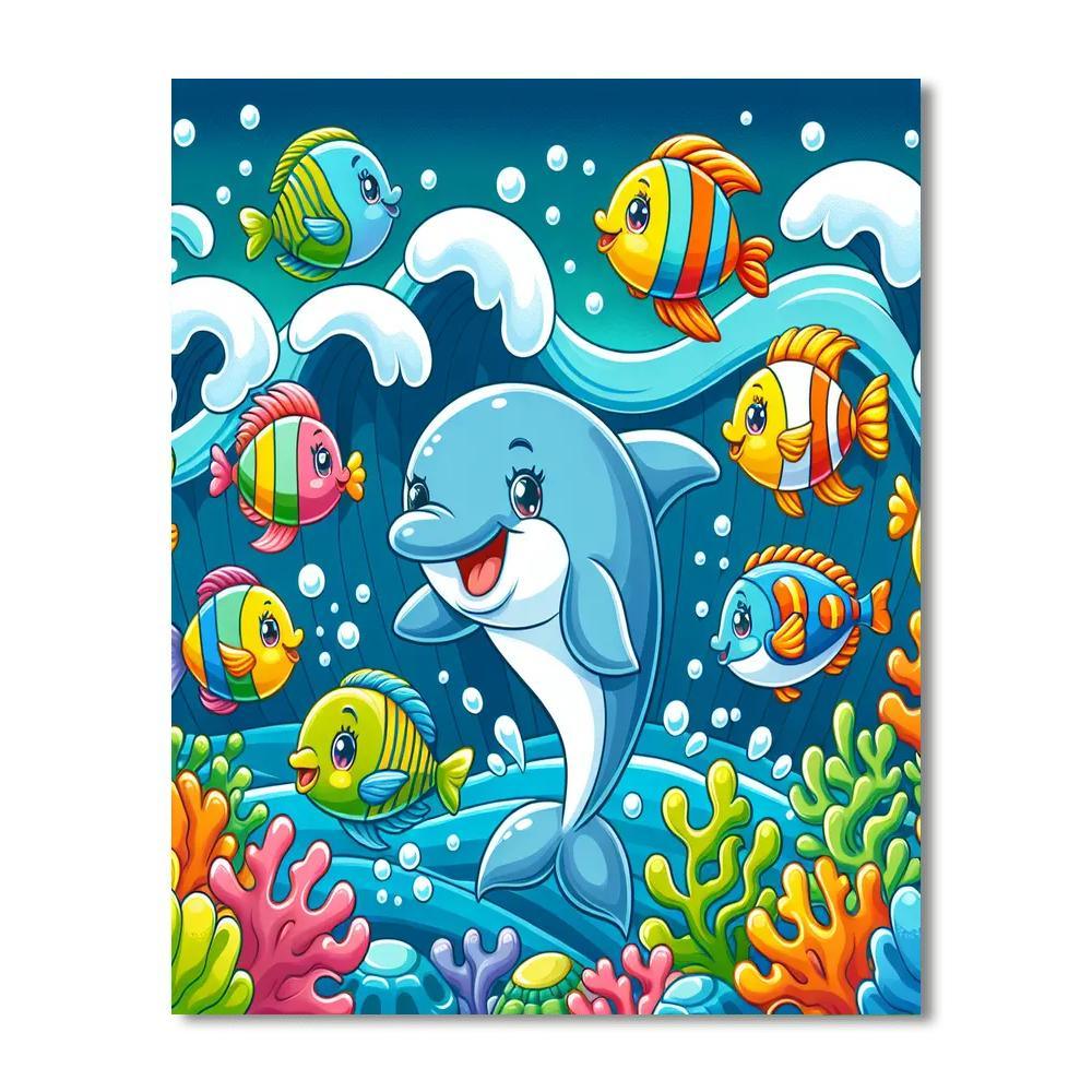 Colorful Undersea Adventures Paint By Color