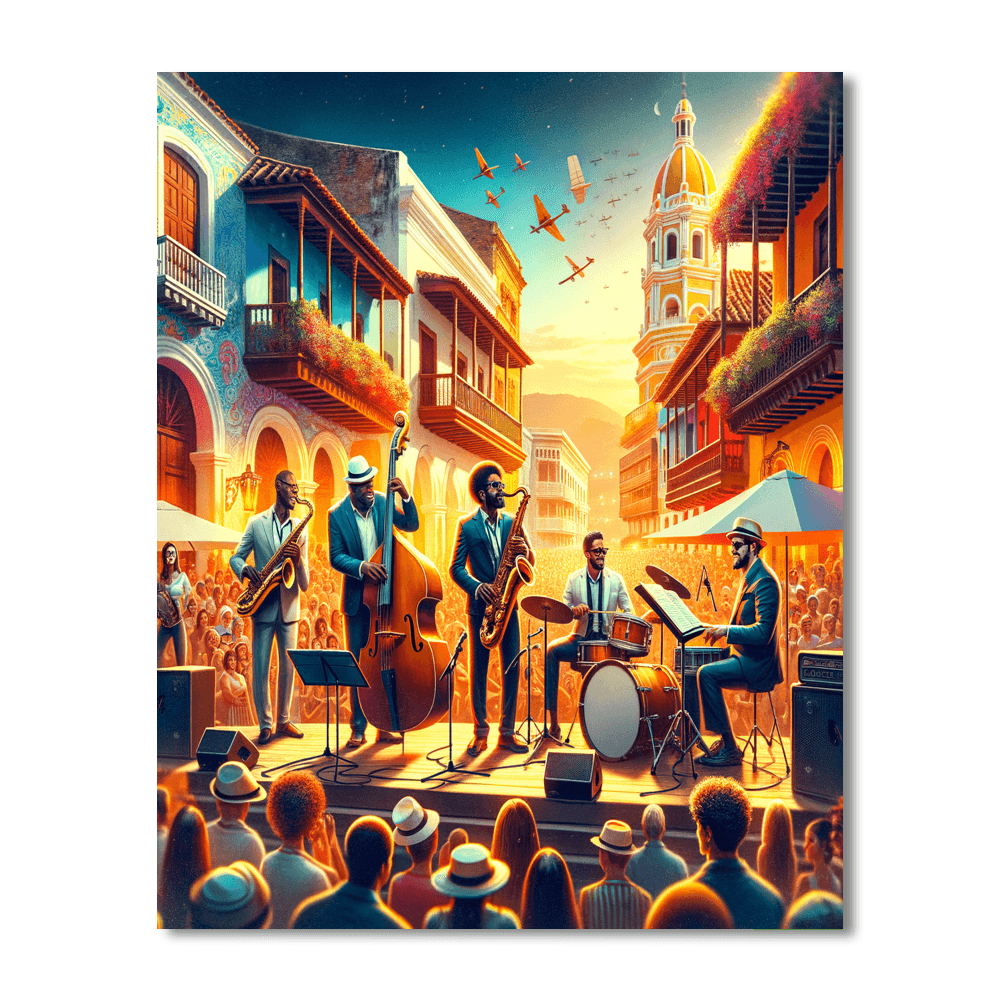 Festival Internacional De Jazz Paint By Number