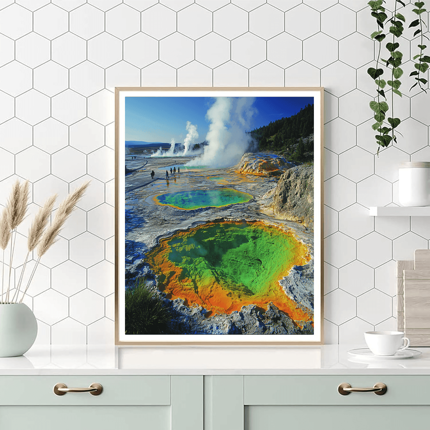 Wai-o-tapu Thermal Wonderland Painting Number Kit