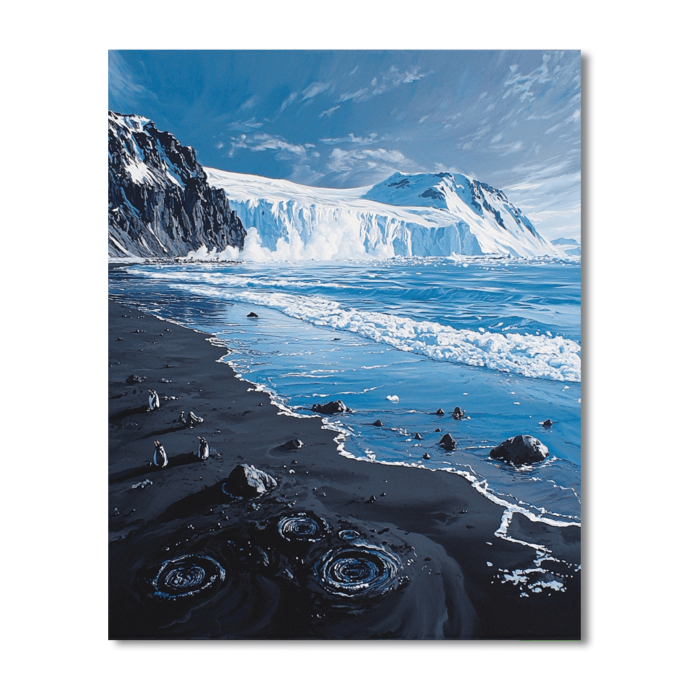 Deception Island - Antarctica Numbered Painting Kits