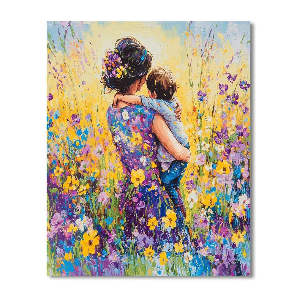 Hugs In A Field Of Dreams Paint By Number