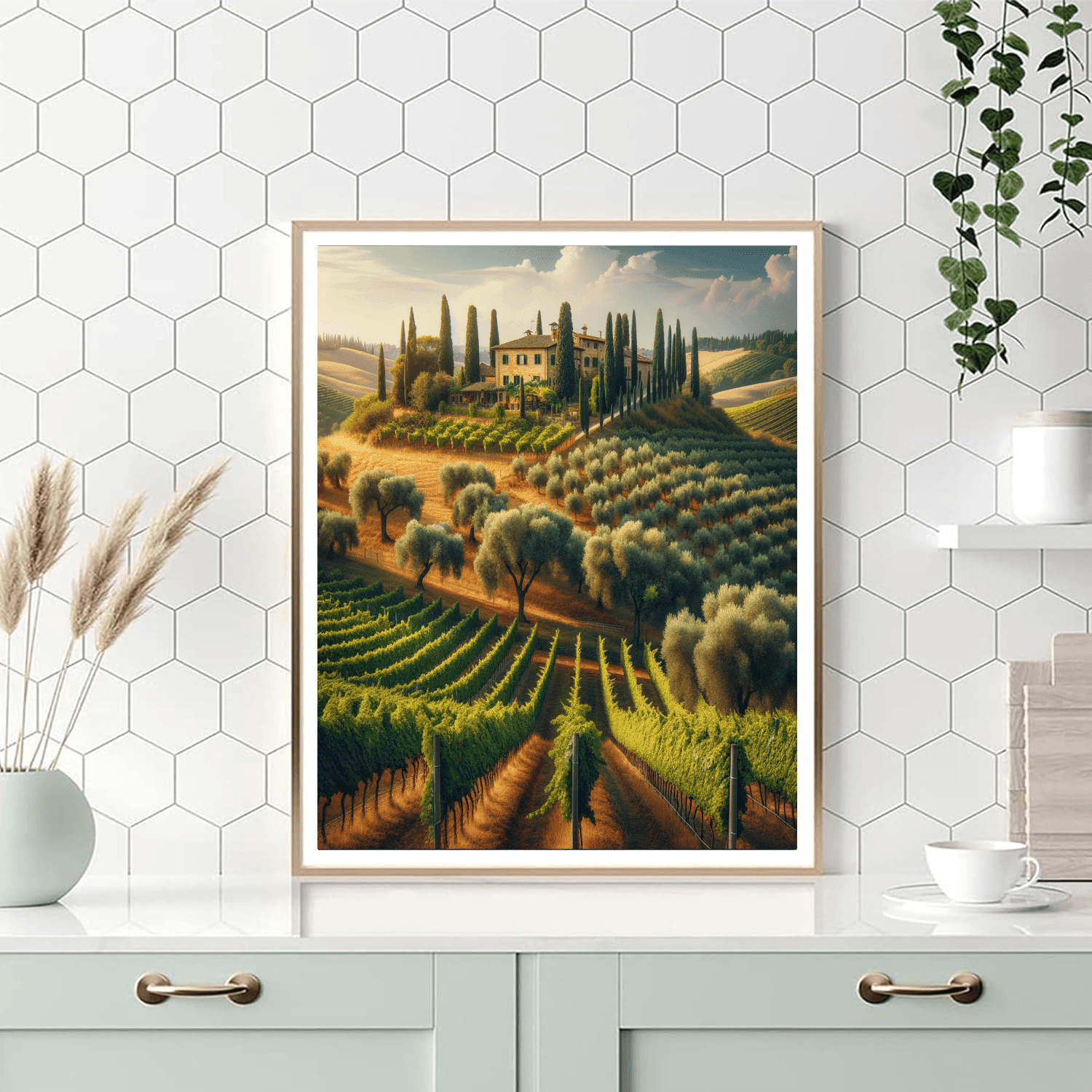 Italian Charm Painting Number Kit