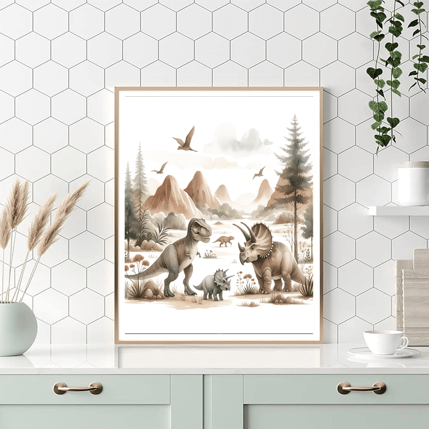 Dinosaur Dreams Paint By Numbers