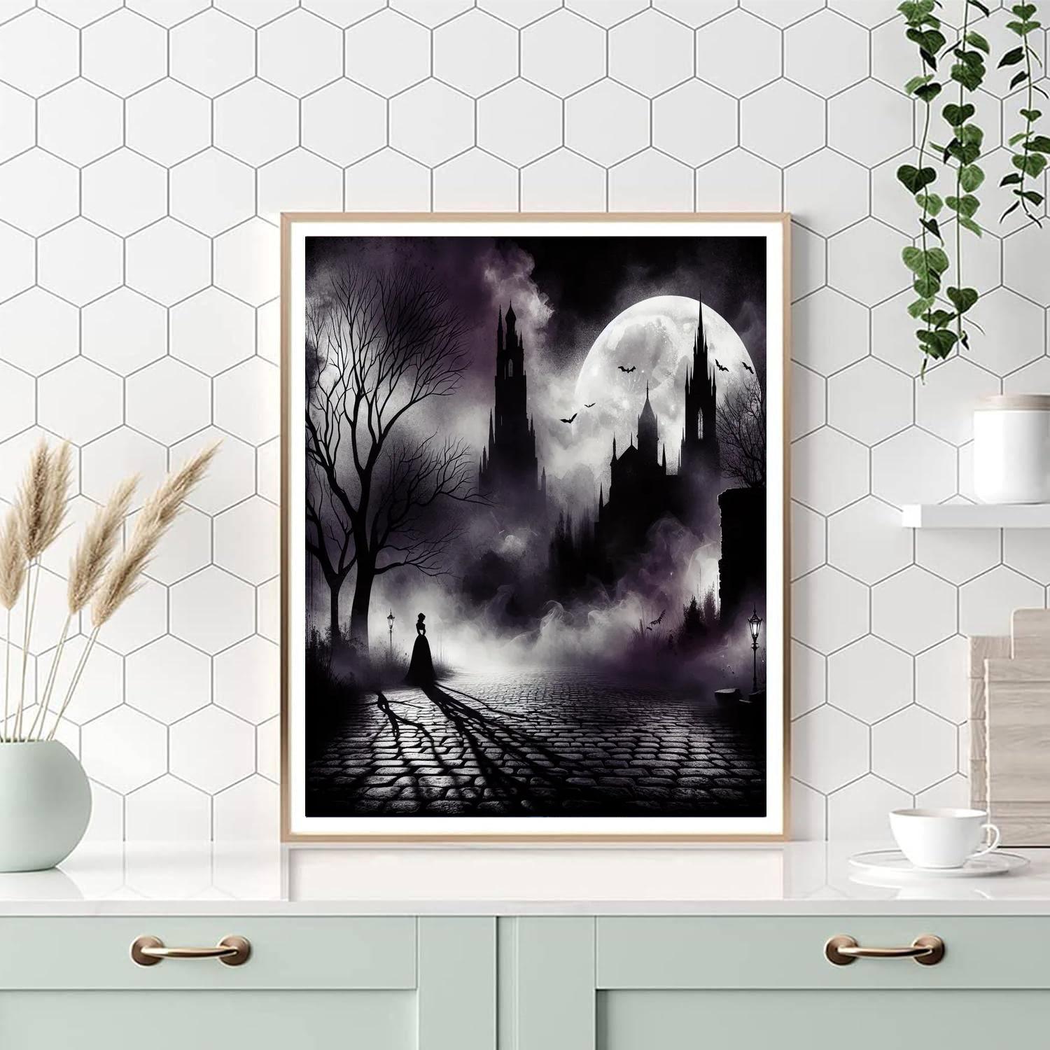 Gothic Night Shadows Paint By Number