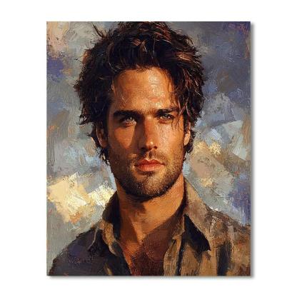 Robert Pattinson: The Mysterious Depths Of The Twilight Heartthrob Numbered Painting Kits