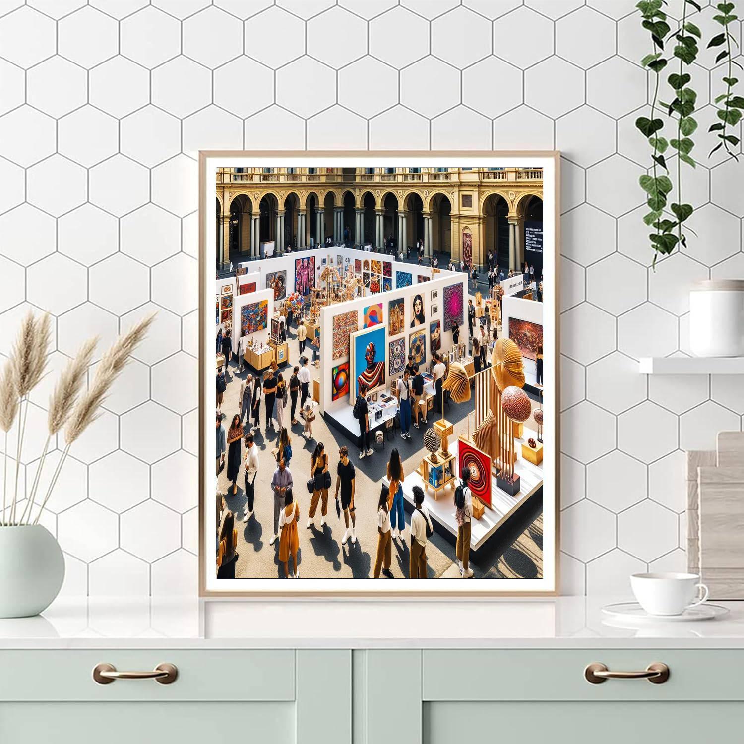 Bologna's Fairs Of Art - Italy Paint By Numbers Kits