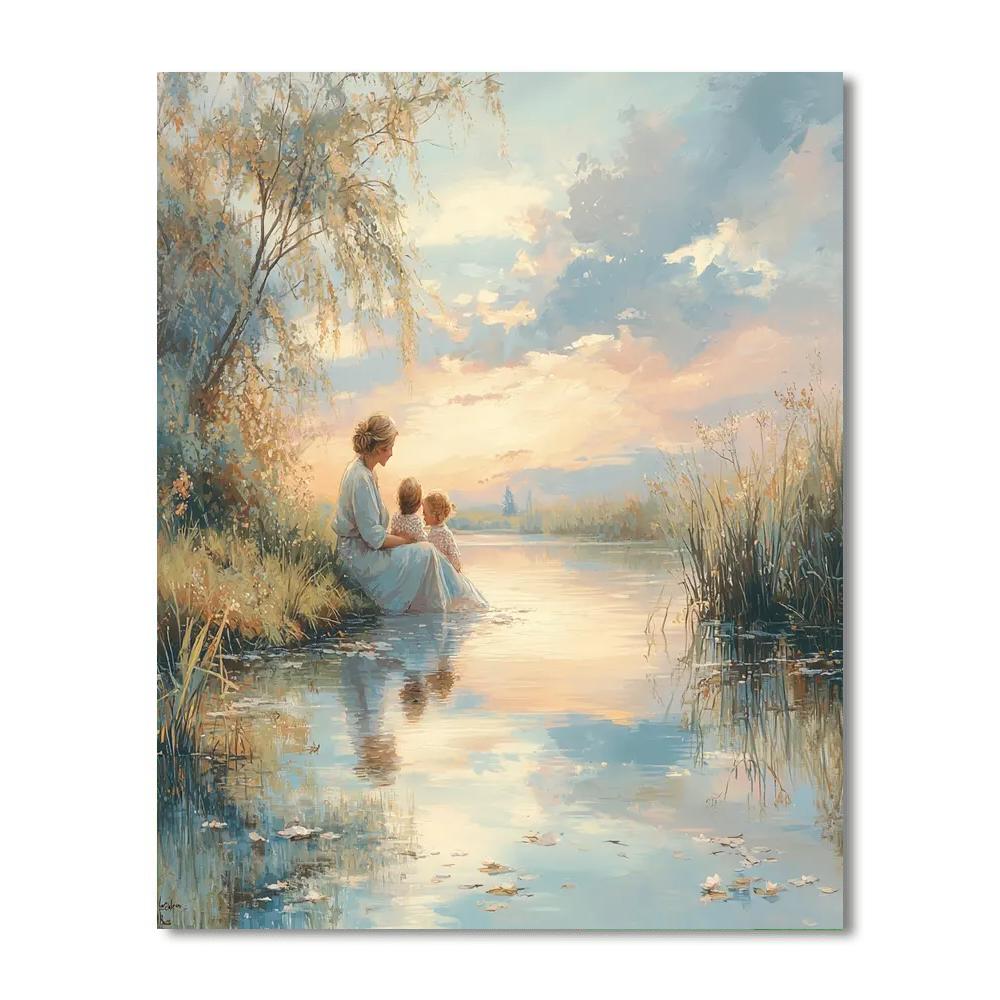 Heartfelt Reflection Paint By Numbers Kits