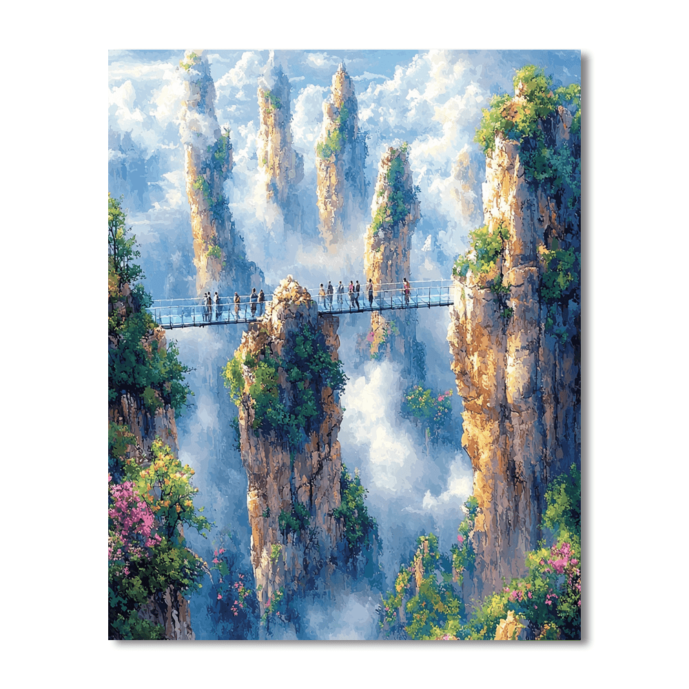Zhangjiajie National Forest Park Paint By Numbers