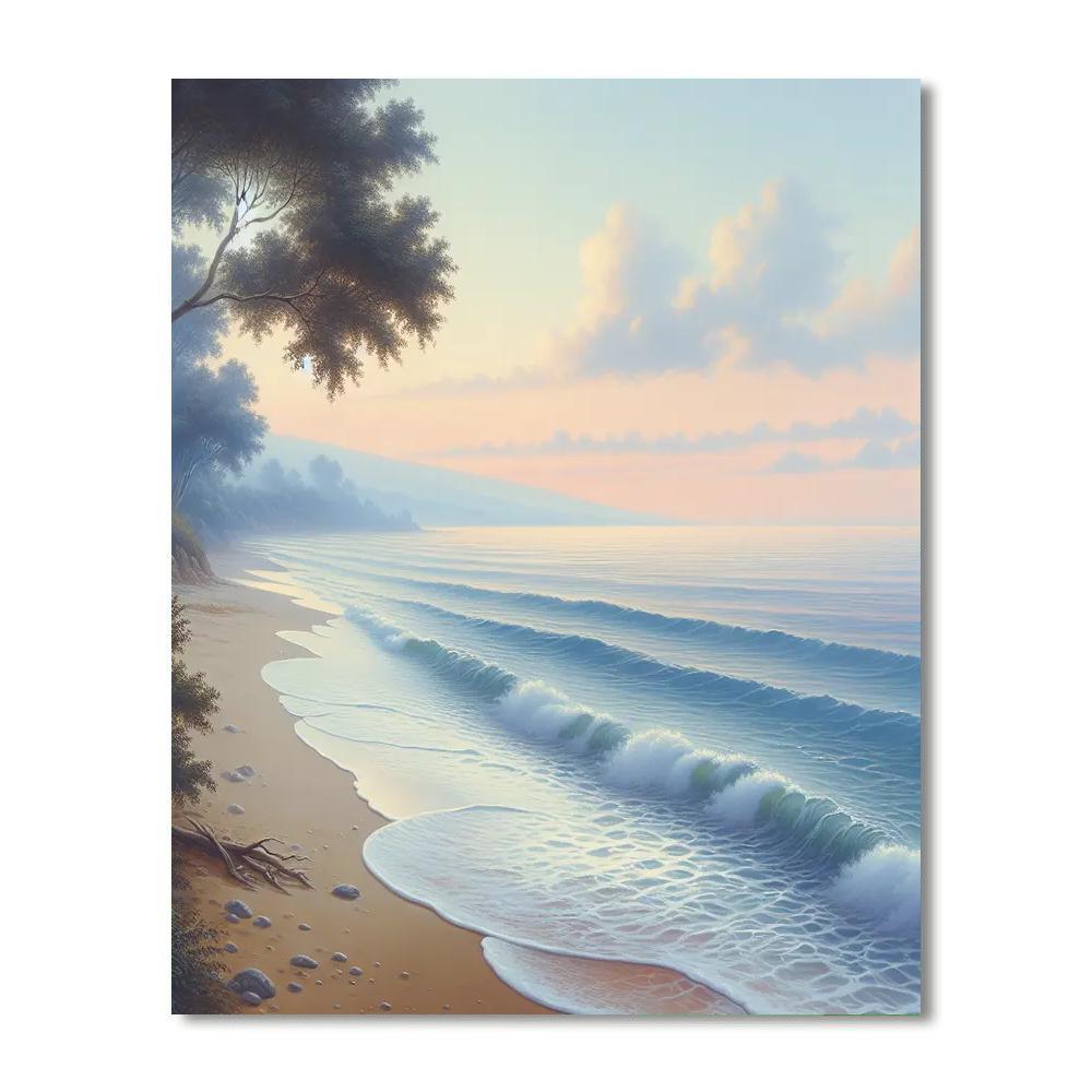 Sublime Coastal Morning Paint By Color