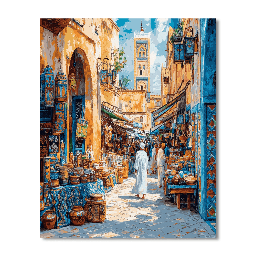 Medina Of Fez DIY Paint By Numbers