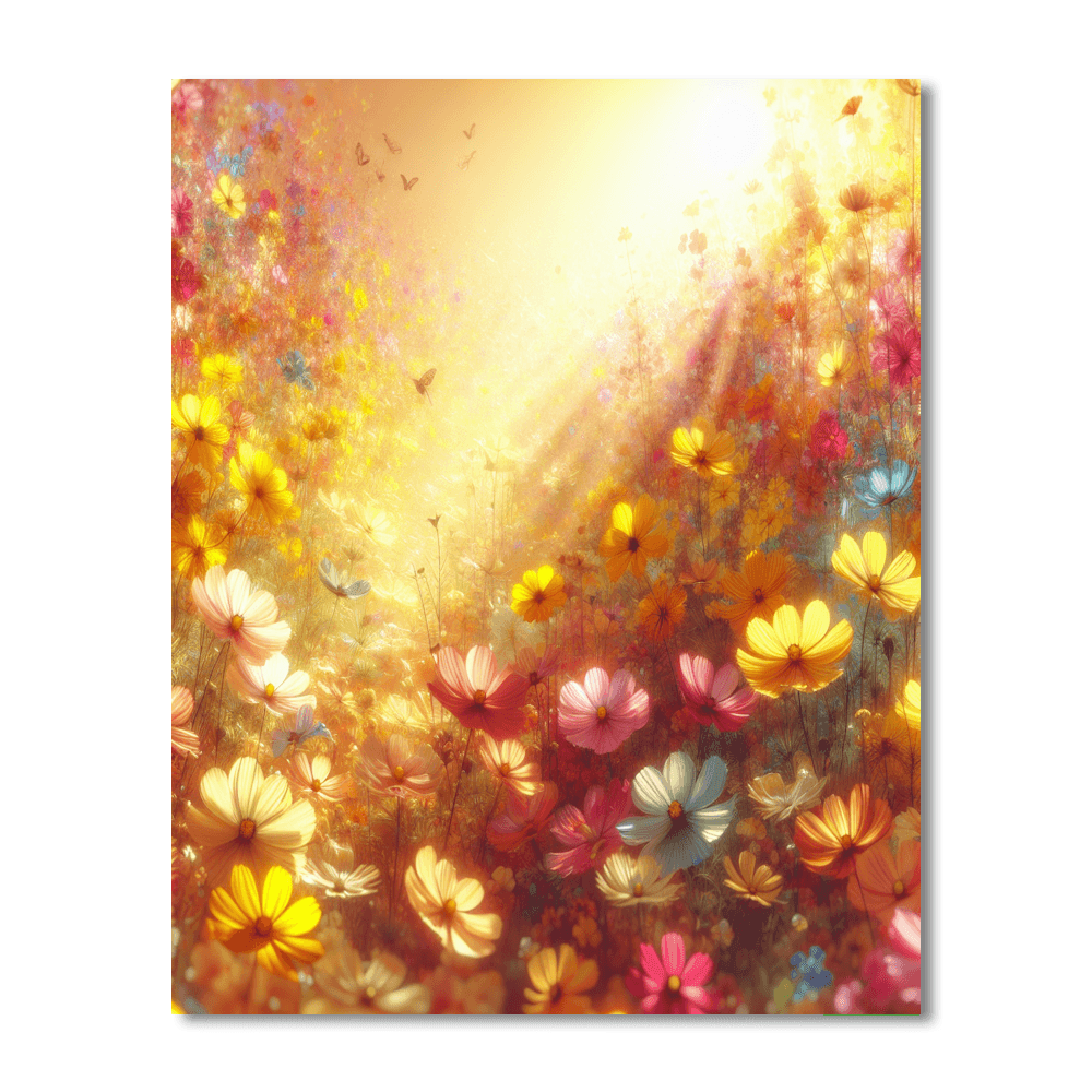 Radiant Summer Fields Painting By Numbers Kit