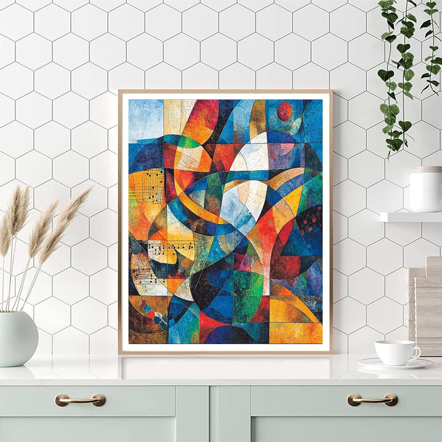 Paul Klee Inspired Musical Journey  Paint By Numbers