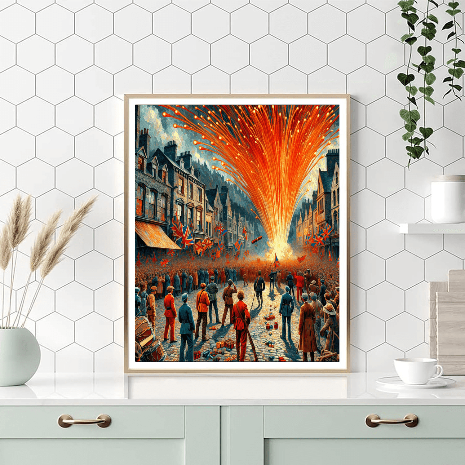 Battle Of The Oranges - Ivrea, Italy Paint By Number