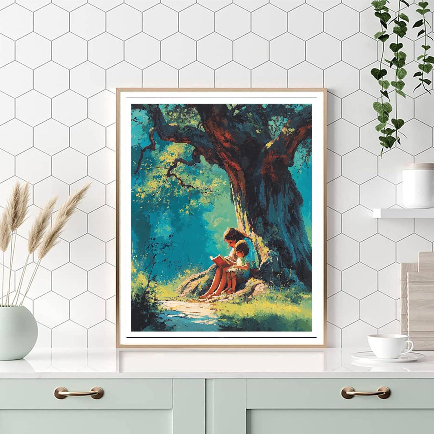 The Gift Of Time Together DIY Paint By Numbers