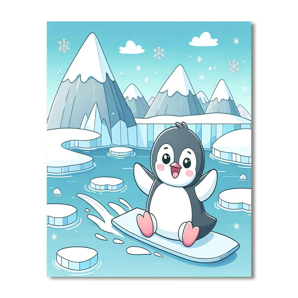 Arctic Ice Adventure Paint By Numbers Kits