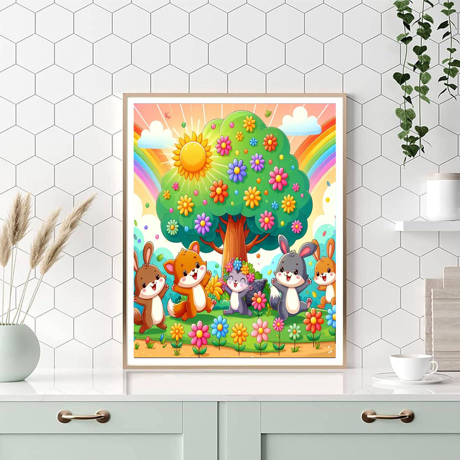 Sunny Tree Friends Numbered Painting Kits