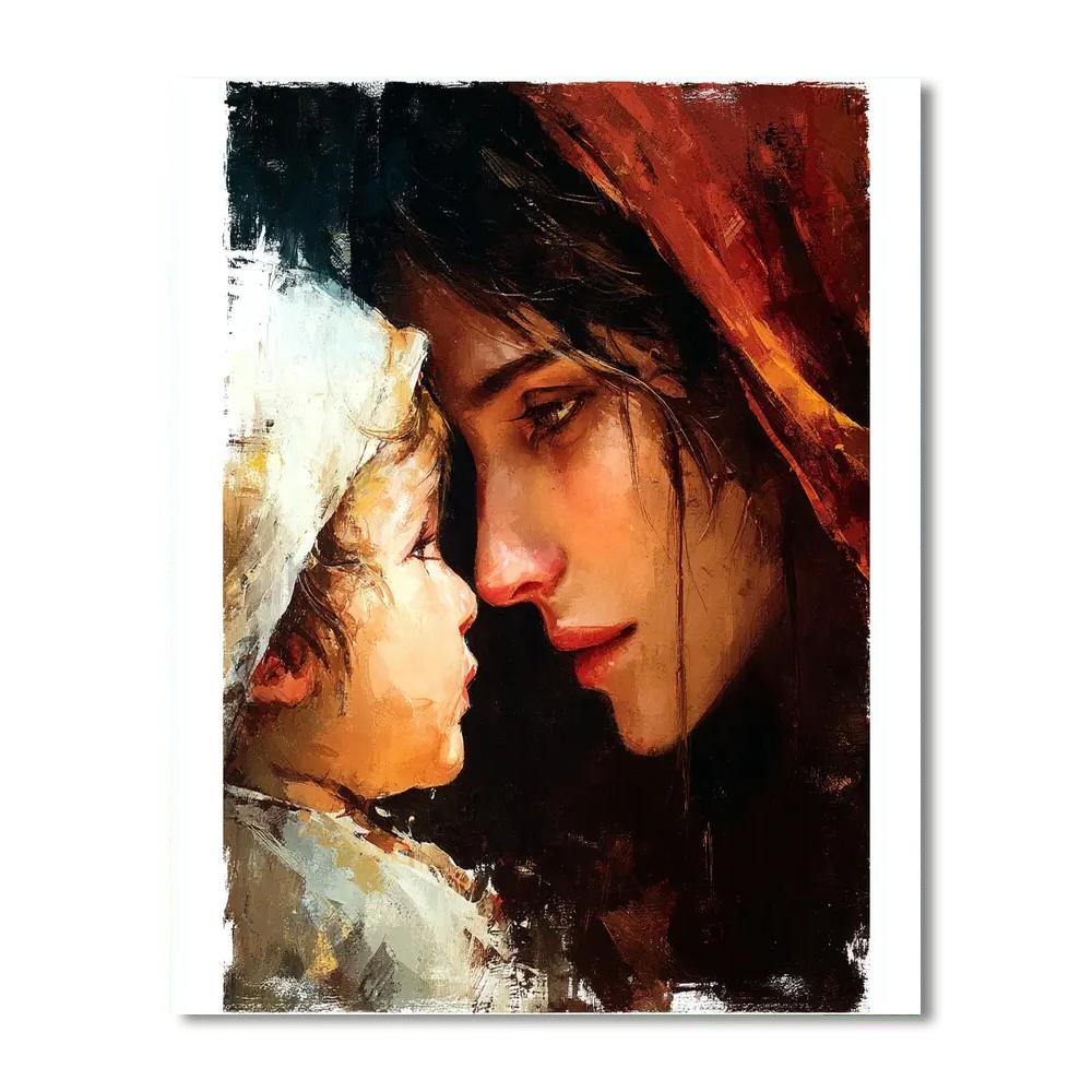 In A Mother’s Eyes Paint By Numbers Kits