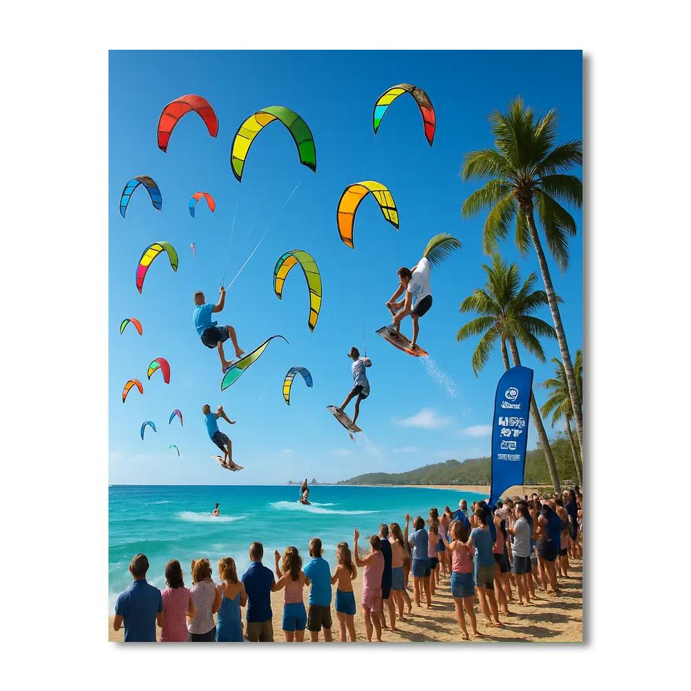 International Kitesurfing World Cup - Italy DIY Paint By Numbers