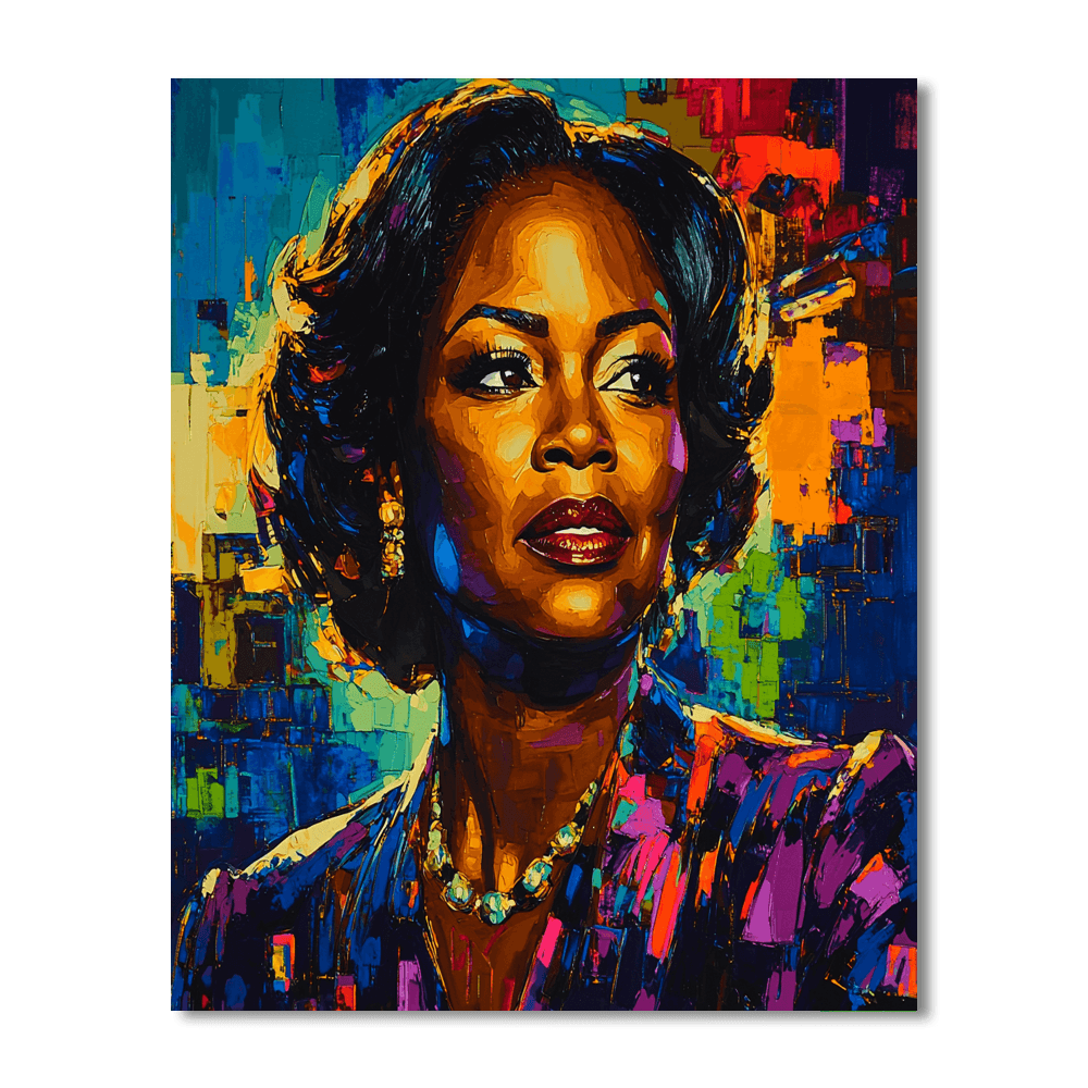 Viola Davis: The Powerful Advocate Of Change Paint By Numbers