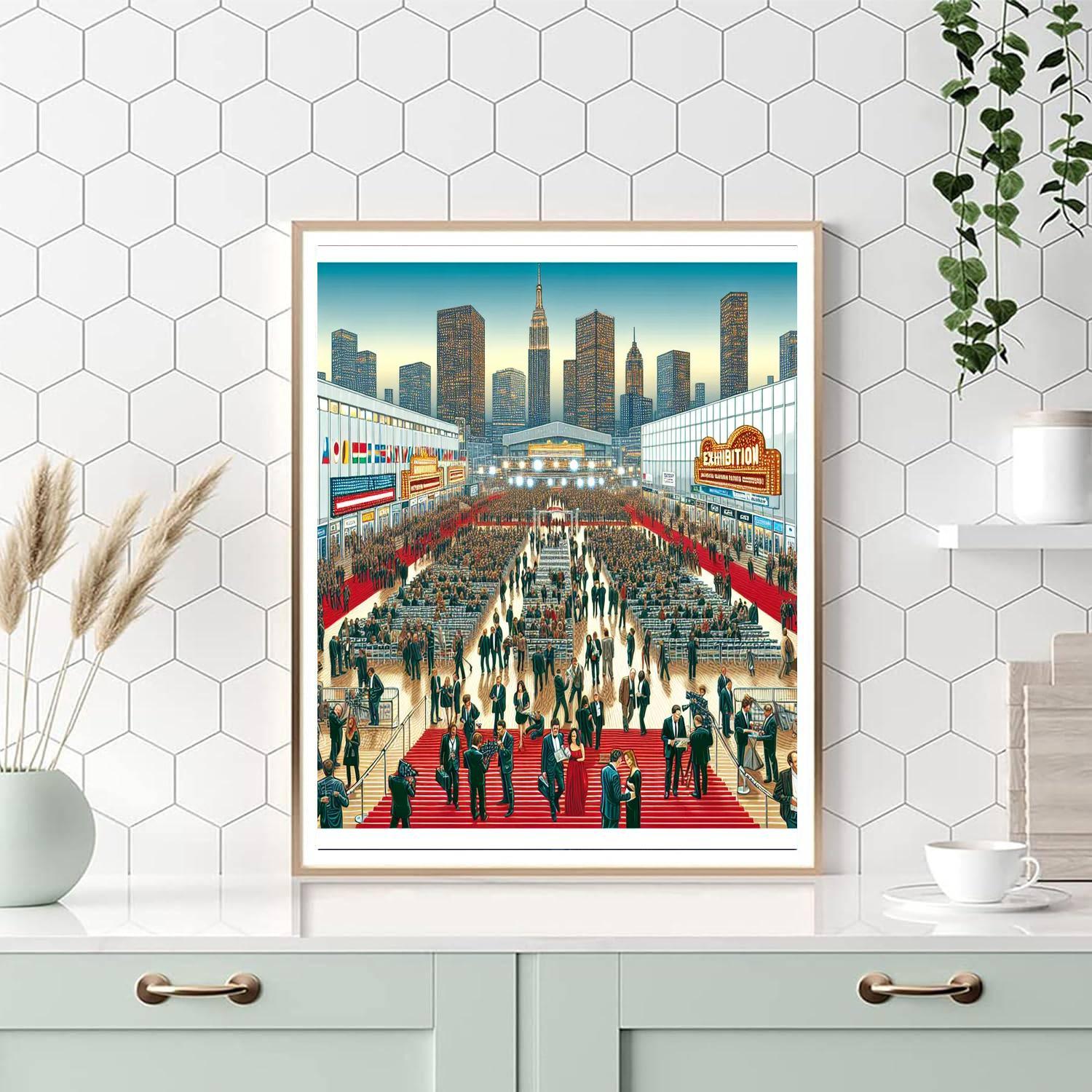 New York Film Festival - United States Paint By Numbers Art