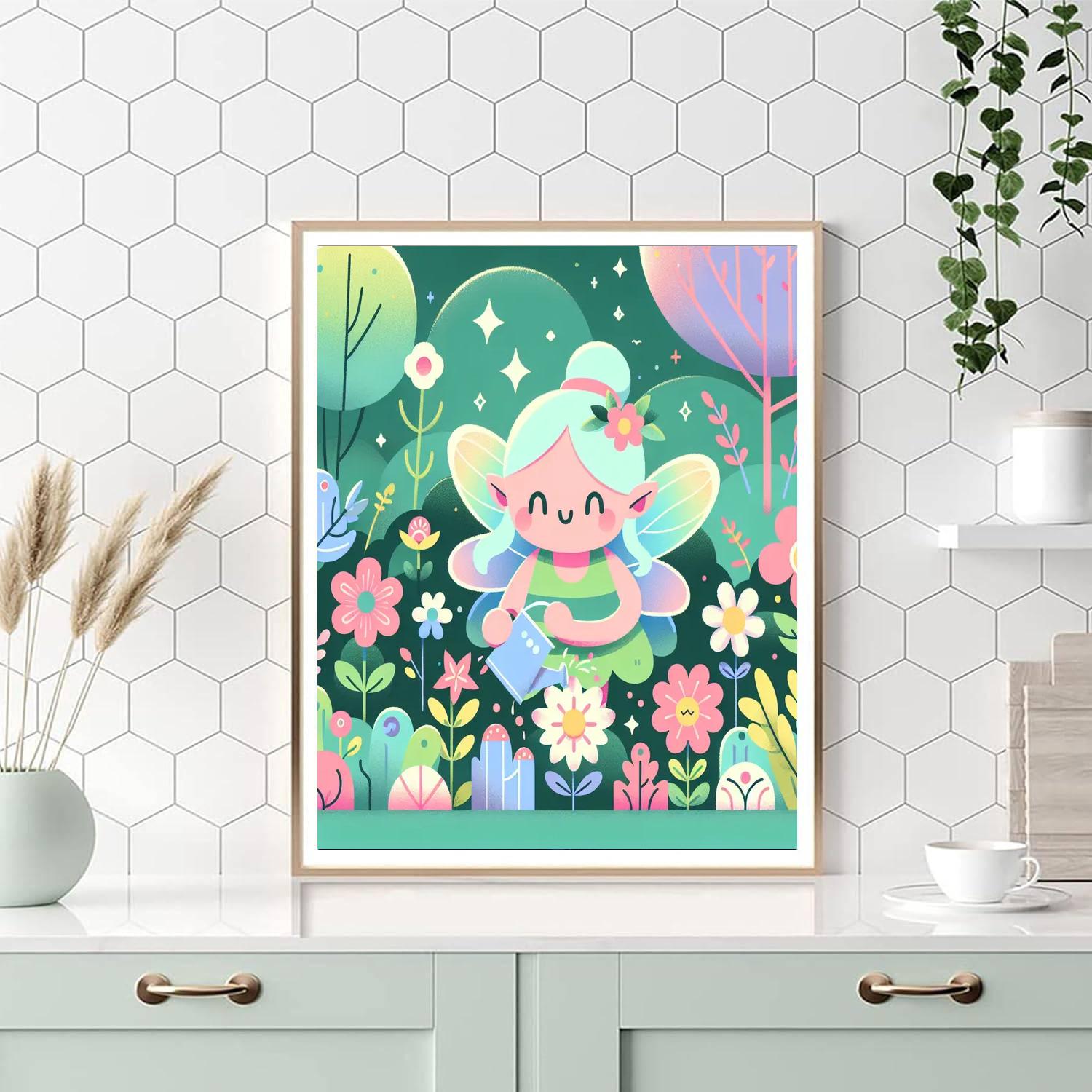 Mystical Garden Journey Painting Number Kit