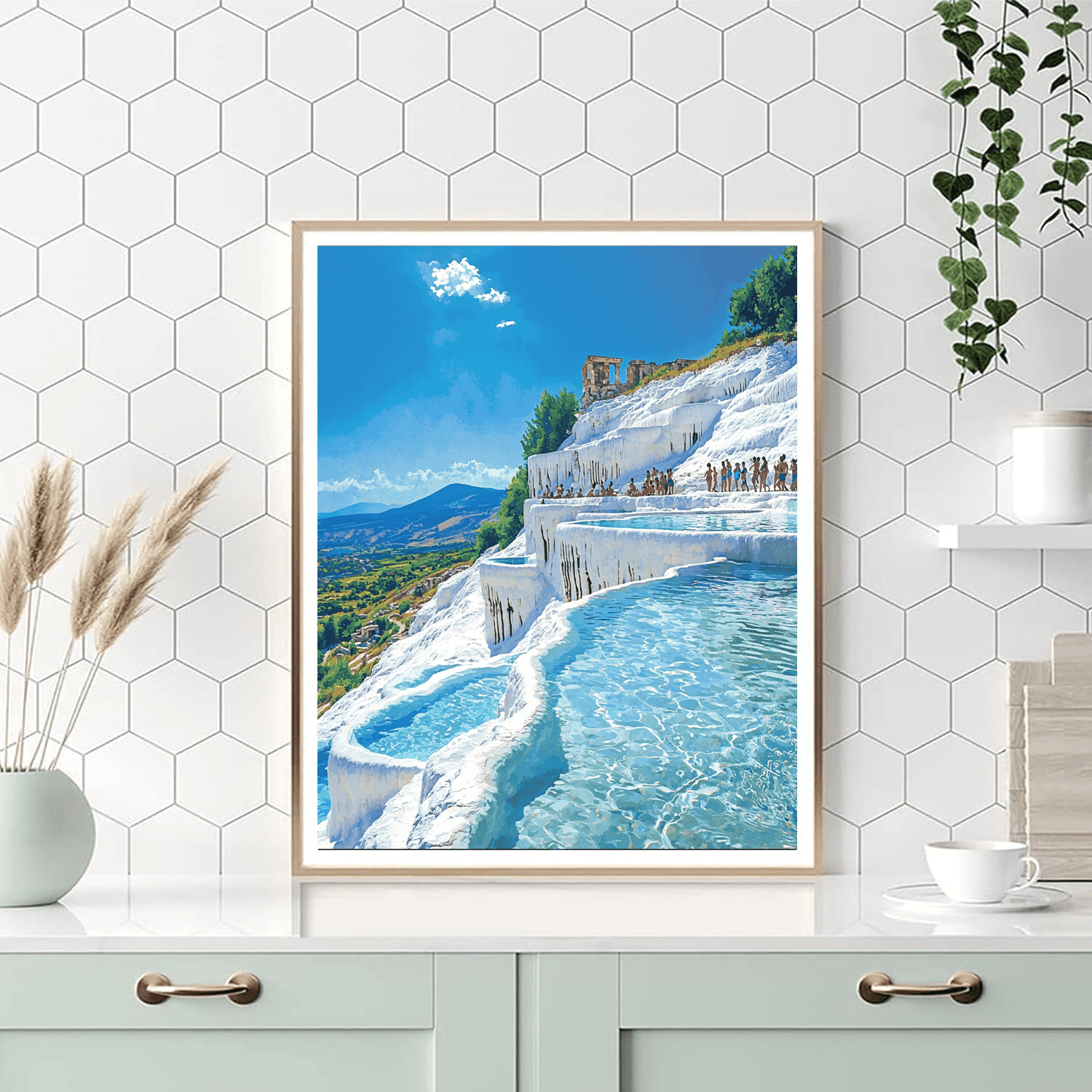 Pamukkale DIY Paint By Numbers