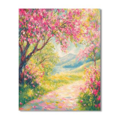 Pierre-Auguste Renoir Inspired Visions Of Spring  Painting By Numbers Kit