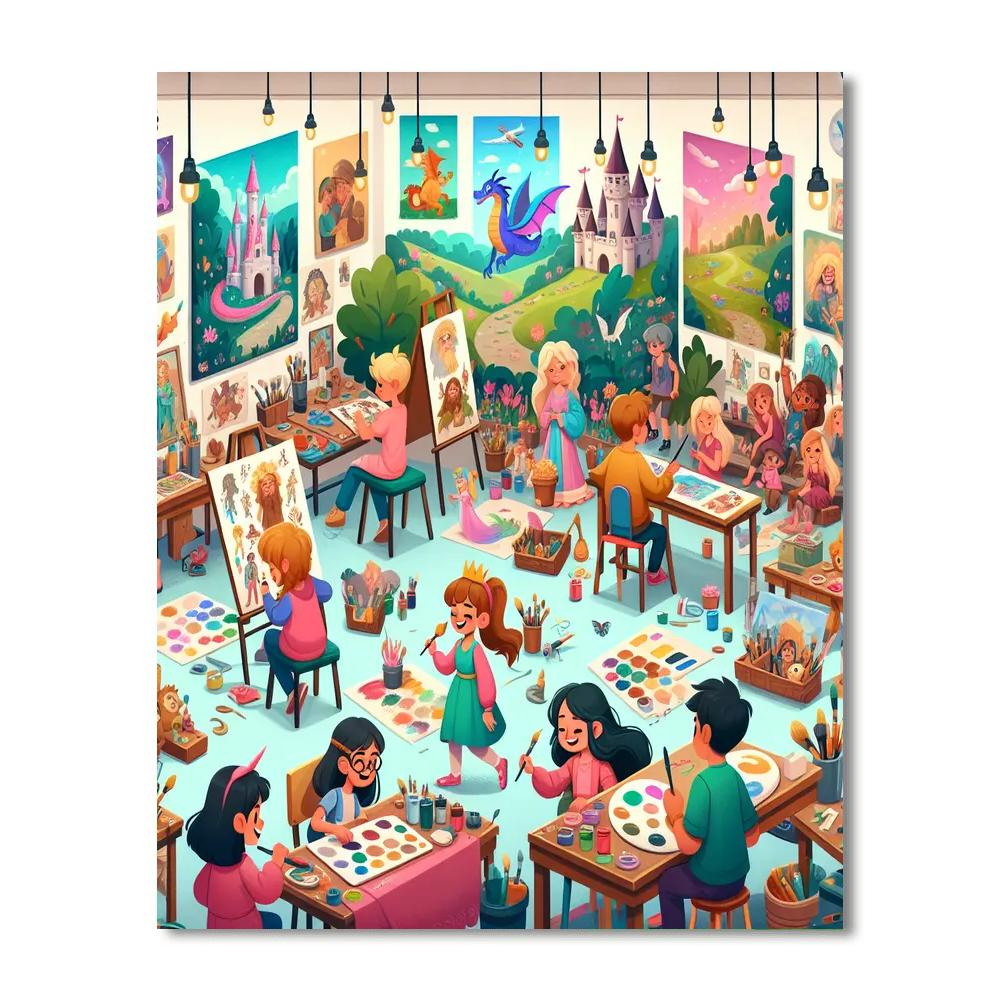 Fairytale Art Studio Paint By Number