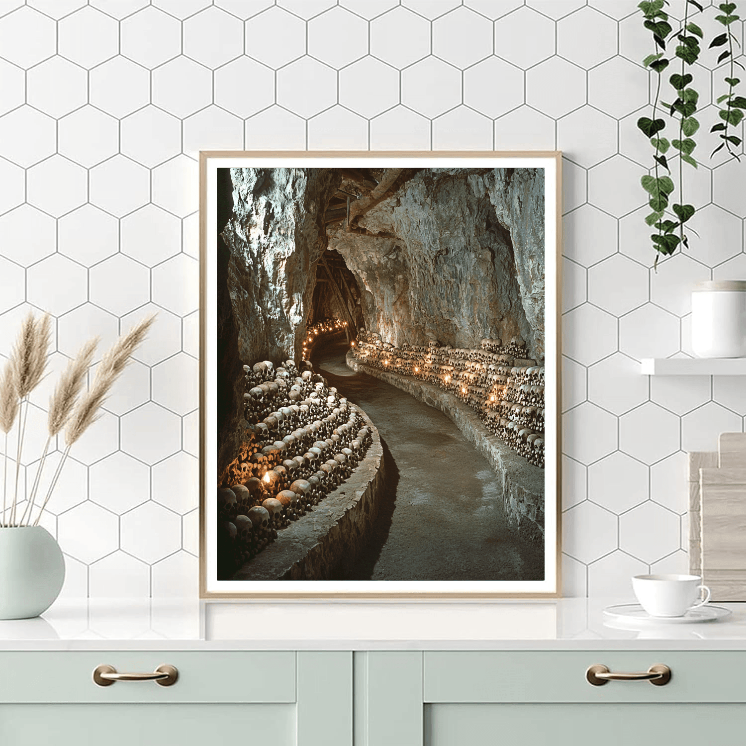 The Catacombs Of Paris Painting Number Kit